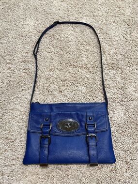 Gorgeous Indigo Danier Leather Purse